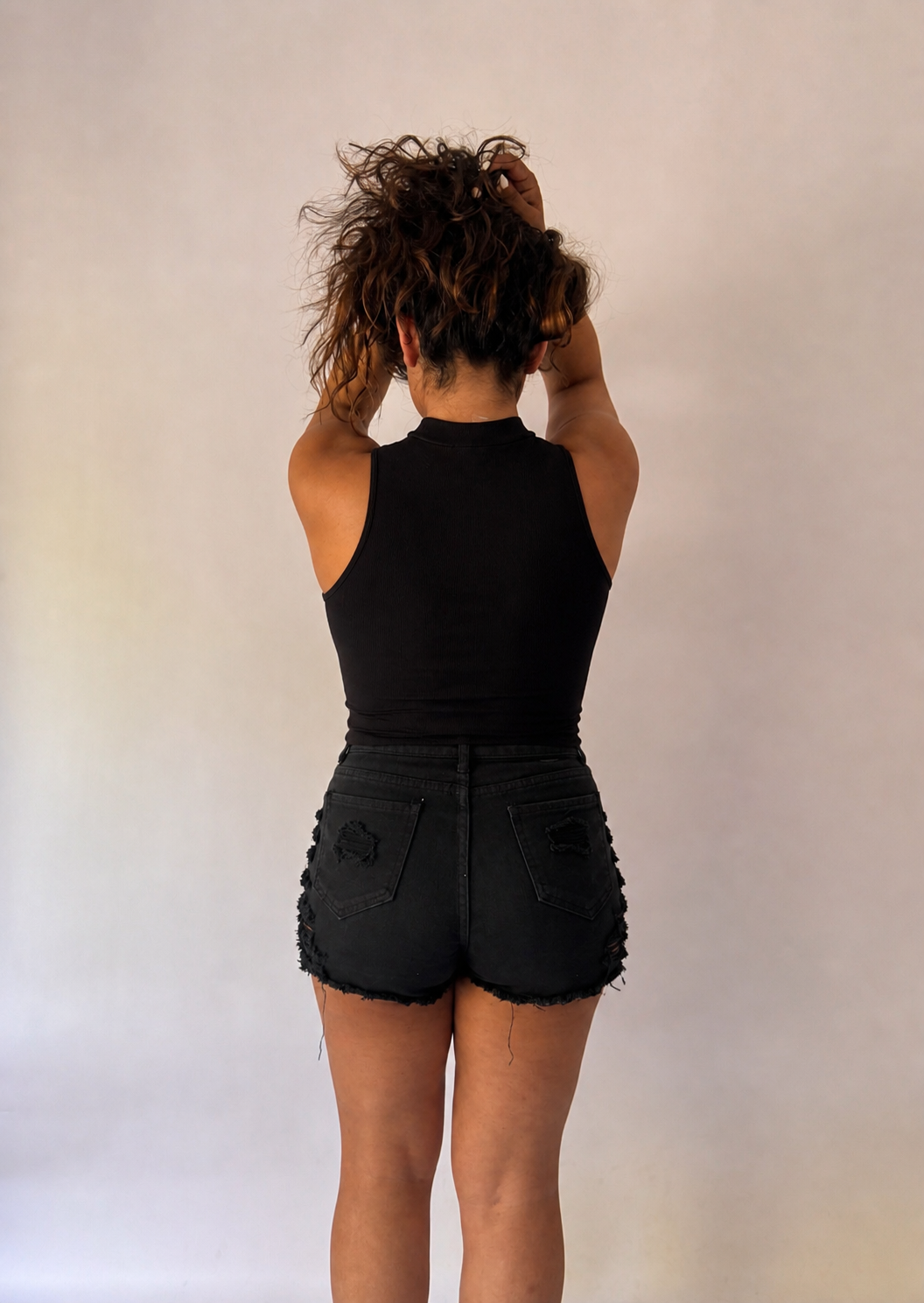 Ribbed Sleeveless Crop Top
